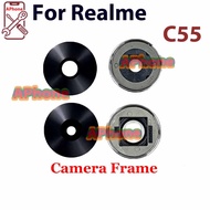 For OPPO Realme C55 Camera Lens Cover With Frame