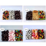 3.3 Lagie Chocolate Package 3 Sections || WHOLESALE CENTER FOR ORIGINAL SNACKS AND CHOCOLATE BY THE 