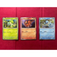 🇸🇬 [SG STOCK] Pokemon 151 Poster Collection Promo Card Set Charmander, Bulbasaur & Squirtle