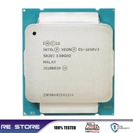 ใช้ Intel โปรเซสเซอร์ Xeon 1650 V3 SR20J 3.5Ghz 6 Core 140W เต้ารับแอลจีเอ CPU 2011-3 E5 1650V3 CPD