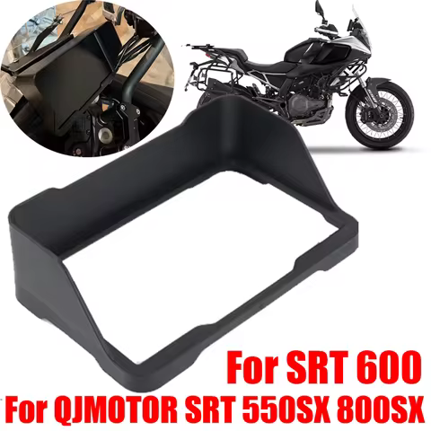 Motorcycle Sun Visor Cover Instrument Screen Sunshade Guard For QJMOTOR SRT 550 800 SX SRT 600 SRT 5