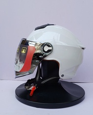 MŨ BẢO HIỂM NỬA ĐẦU CÓ KÍNH CHÍNH HÃNG NAPOLI N011(PHÙ HỢP VÒNG ĐẦU 56-59CM)