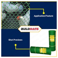 ♞Green Plastic Polyethylene Screen Net Chicken Fence Wire 3 ft 1" BUILDMATE