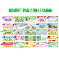 Amplop Lebaran PANJANG CUSTOM BEDA NAMA Dompet Fitrah THR Lebaran Case