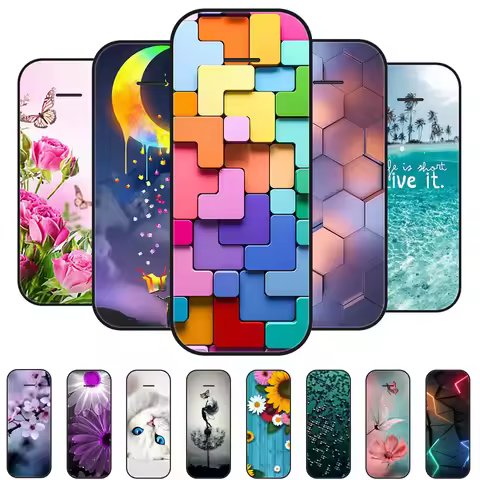For Nokia 215 4G 2020 Case Lion Wolf Silicone Soft Back Cover For Nokia 215 4G TA-1278 Phone Case Pr