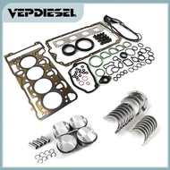 N46B20 Engine Rebuild Overhaul Gaskets Pistons Bearing Set For BMW 118i 318i X1 X3 Z4 E81 E87 E60 2.