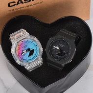 (2 Pcs) 2 Watches CASIO GA2100 G Shock For Couple Original Japan CASIO G Shock Watch For Men Original Analog CASIO Watch Women Sale Original Japan CASIO G Shock Watch For Women Original CASIO Watch For Women Original CASIO Watch For Kids