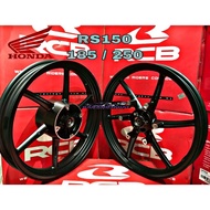 SP522 SPORT RIM SP 522 BLACK RACING BOY FOR RSX / RS150i / RS150 RS 150 1.85 / 2.50 - 17  PRODUCT RC