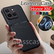 Honor X6C 2025 Casing For Honor X6C X6B HonorX6C X6 C HonorX6B X6 B Luxury Leather Phone Case Casing