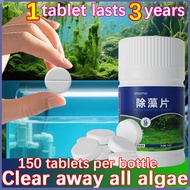 Designed for algae algae eater 150 tablets algae remover Cleaner Green Brown Algae Removal