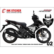 Jupiter MX king A2 decal sticker