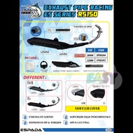 Espada Racing E5 Muffler Exhaust Pipe Manifold 28mm 32mm Honda RS150 Ekzos ESPADA Exhaust E5 RS150