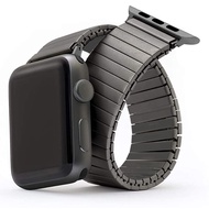 [HOT JUXXKWIHGWH 514] สายสแตนเลสยืดหยุ่นสำหรับ Apple Watch Band 44มม. 40มม. 42มม. 38มม. สำหรับ Iwatch 6 5 4 3 Se Band อุปกรณ์เสริมหรูหรา