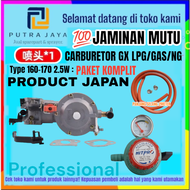 KARBURATOR JAPAN GX 160- 170 KOMPLIT