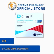 D-CURE 25000 IU ORAL SOLUTION 4S