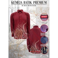 KEMEJA BATIK PREMIUM by DESA MURNI BATIK (SWISS CREPE)