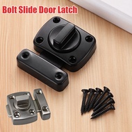 Bolt Slide Door Latch Twist Lock Zinc Alloy Security Thicken Slide Latch Bathroom Bedroom Door
