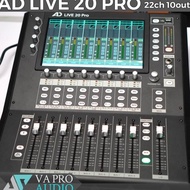 Terbaik Mixer digital AD20 PRO | AD live 20 PRO 22ch 10out AES ebu