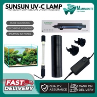 Sunsun UV-C Clarifier Ultraviolet Water Sterilizer Lamp for Aquarium & Pond - External Filter Access