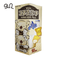 樂天熊仔餅 - 北海道牛奶味 (家庭裝) （新舊包裝隨機發送）