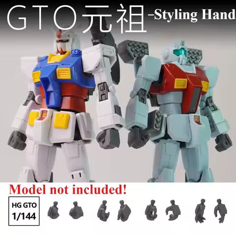 3D Print Parts Modeling Hand for HG 1/144 RX-78-2 GTO GM Mobile Suit Model Action Figures Building H