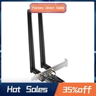 WiFi 6E Adapter 5400Mbps BT5.2 PCI-E Wireless Network Card AX5400 Wifi 6E PCI-E 2.4G/5G/6Ghz WiFi Ca