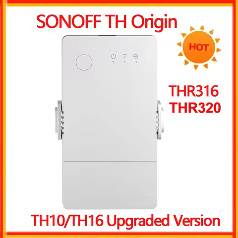 SONOFF TH Origin Thr316/THR320 16A 20A Wifi Smart Temperature and Humidity Monitoring eWelink Switch