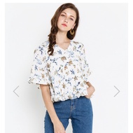 Shop Sassy Dream Heather Top White Floral