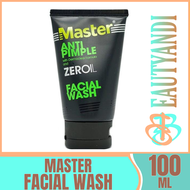 MASTER - Anti Pimple w/ Dermoclear Formula & Zero Oil Facial Wash  50/100g