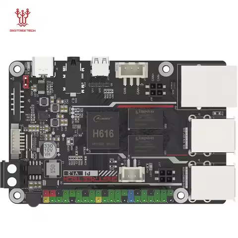 BIGTREETECH BTT PI V1.2 Board 64 Bit Quad Core Cortex-A53 ARM VS Raspberry PI Orange PI PI4B+CB1 Upg