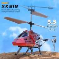 Alloy RC Helicopter Plane High Air Pressure 3.5 Channel Remote Control Big Helicopter 2.4G One Click