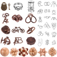 36 PCS 3D Puzzle Metal Brain Teasers Puzzle Game Toys Brain Games for Adults Teens, Metal Puzzles Br