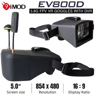 9IMOD LS-800D 5.8G 40CH FPV Goggles 5inch HD LCD 16:9 Display Ratio with DVR Headset Dual Antenna Re