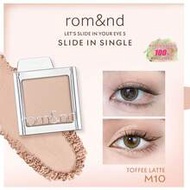Romand Slide In สีพื้น M10 TOFFEE LATTE อายแชโดว์เนื้อแป้งนุ่มเกลี่ยง่าย ฟินิชใสเป็นธรรมชาติ ติดทนนา