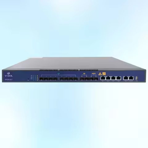 Original V-Sol Solution layer3 V1600G1-B AC power supply Mini Ftth Olt 8 Port 8 Pon Gpon OLT