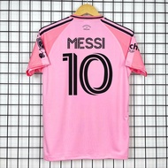 Quần Áo Bóng Đá INTER MIAMI 2025 Màu Hồng Hàng THUN LẠNH Cao Cấp CÓ IN Tên Số