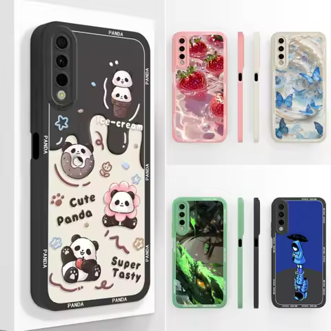 Lovely Panda Funda For Huawei Y9s Y9a Case For Huawei Y9 Y9Prime Cases Shock Resistant Housing For H