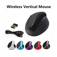 Ergonomic Vertical Wireless Mouse Rechargeable 1600 DPI Mouse for Laptop Desktop PC Macbook