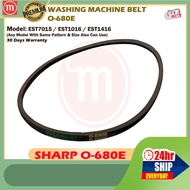 0-680E / EST7015 / EST1016 / EST1416 SHARP WASHING MACHINE BELTING GEARBOX BELTING BELT O-680E