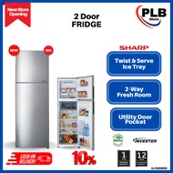 SHARP 2 DOOR FRIDGE SJ285MSS (280L)