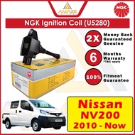NGK Ignition Coil U5280 for Nissan NV200 (2010-Now)(Equals 22448-1KTOA) NGK Plug Coil[Amaze Autoparts]