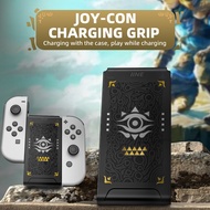 IINE Golden-Green Joycon Charging Grip Rectangle Shaped Charging Dock for Nintendo Switch Joycon