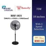 Butterfly Industrial Stand Fan 18” BISF-1831