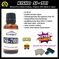 Kisho Si 701 Made in Japan 30 ml Original 100%, Kisho 701 Super Glass Coating, Efek Daun Talas, Nano