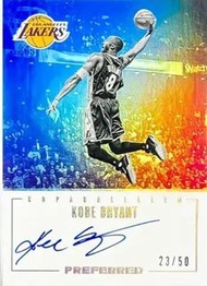 Kobe Bryant Unparalleled Preferred 親筆簽名卡payme順豐貨到付