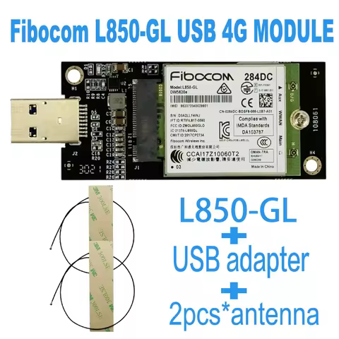 Fibocom L850-GL 4G LTE Cat9 M.2 Cellular WWAN Module Intel XMM 7360 LTE modem For USB L850-GL 4G LTE