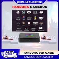 128GB Android TV box + GAME BOX PANDORA 2in1 4K HD Game Console 30000 Retro Classic Game TV Box + Dual