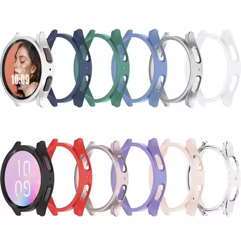 Cover for Samsung Galaxy Watch 7 Case 40mm 44mm FE Accessories PC Frame Protective Hard Bumper Shell