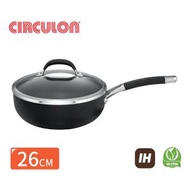 美亞 - (電磁爐適用) 不黏有蓋陽極氧化萬用鍋 26CM- Circulon Premier Professional (#81019)