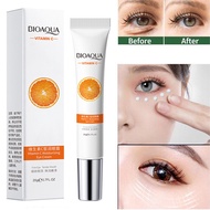 BIOAQUA Vitamin C Eye Cream Under Eye Dark Circle Remover Moisturizes Brightening Eye Serum